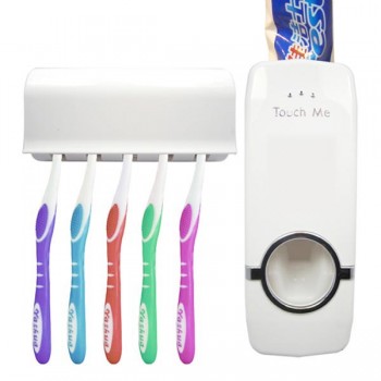 Caixa Para Pasta de Dentes Automática Com Suporte para 5 Escovas de Dentes
